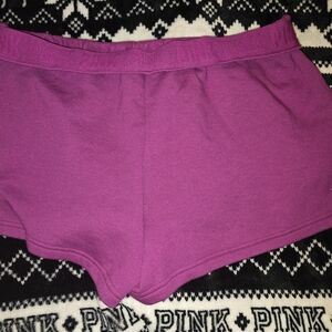PINK Victoria's Secret Purple Sleep Shorts